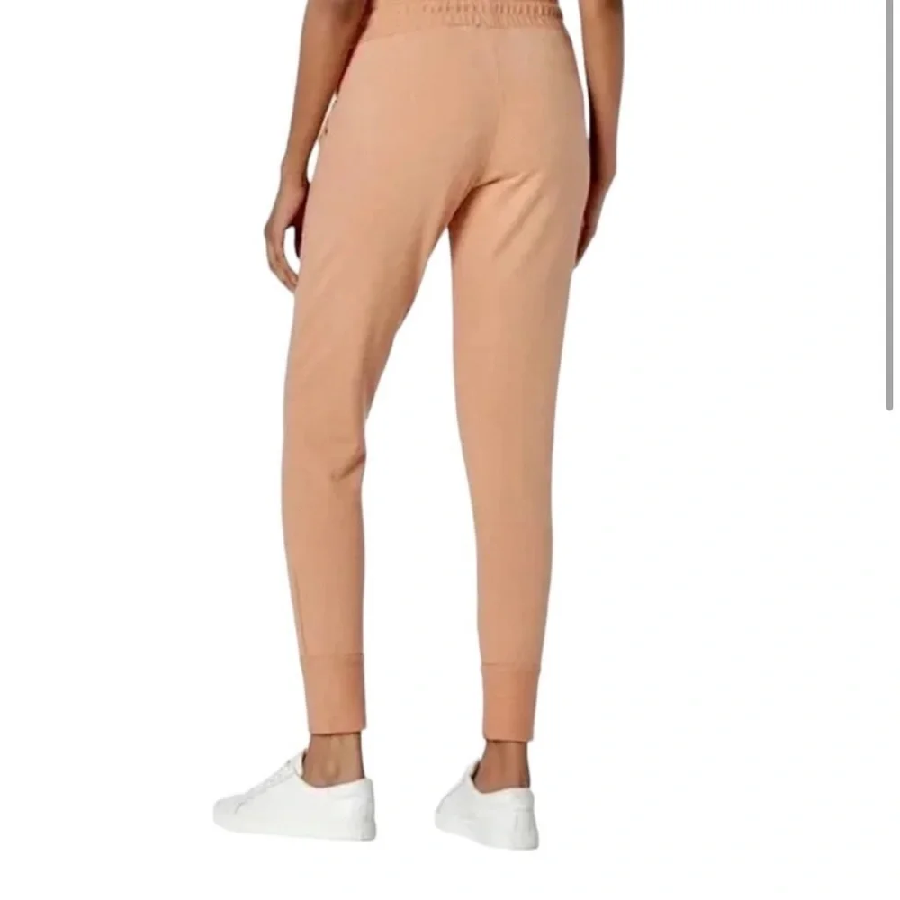 FREE PEOPLE MOVEMENT: Sunny Skinny Tie Waist Joggers Peach -Size Small - Picture 3 of 7